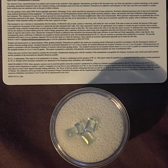 Natural Aquamarine Parcel (GIA gB 5/2) 2.49cts - Picture 3 of 4